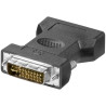 Logilink | DVI-I male Dual-Link (24+5 pin) VGA female HD (15-pin) | Black | DVI -I | VGA
