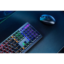 Razer | Gaming Keyboard | Deathstalker V2 Pro | Gaming Keyboard | Wireless | RGB LED light | NORD | Bluetooth | Black | Numeric 