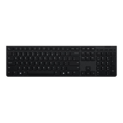 Lenovo | Professional Wireless Rechargeable Keyboard | 4Y41K04075 | Keyboard | Wireless | NORD | Grey | Scissors switch keys