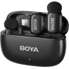 Boya | Mini-15 Ultracompact 2.4GHz Wireless Microphone System with Lightning plug | Black