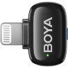 Boya | Mini-15 Ultracompact 2.4GHz Wireless Microphone System with Lightning plug | Black