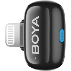 Boya | Mini-15 Ultracompact 2.4GHz Wireless Microphone System with Lightning plug | Black
