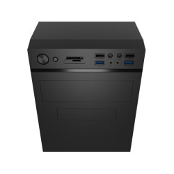Natec | PC case | Cabassu G2 | Black | Midi Tower | Power supply included No | ATX