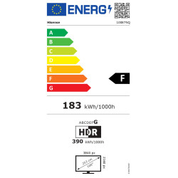 Hisense 100E7NQ | 100 | Smart TV | VIDAA U8 | UHD