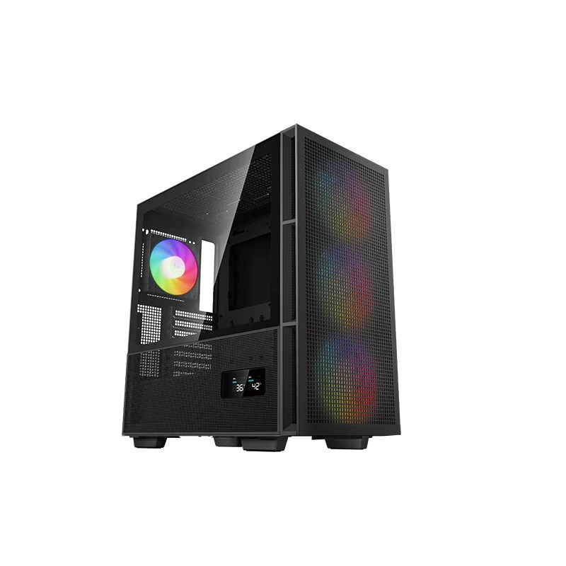 Deepcool | MID TOWER CASE | CH560 Digital | Side window | Black | Mid-Tower | Power supply included No | ATX PS2