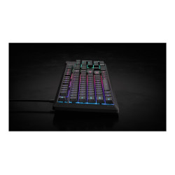Corsair K55 CORE RGB | Gaming keyboard | Wired | NA | Black | USB 2.0 Type-A