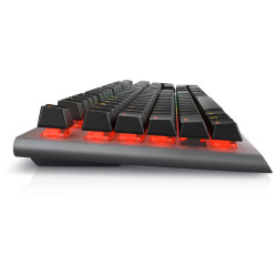 Dell | Alienware Tri-Mode AW920K | Wireless Gaming Keyboard | Wireless | RGB LED light | US | Bluetooth | Dark Side of the Moon 