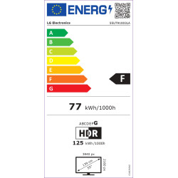 LG 4K TV | 55UT91003LA | 55" | Smart TV | webOS 24 | UHD | Black
