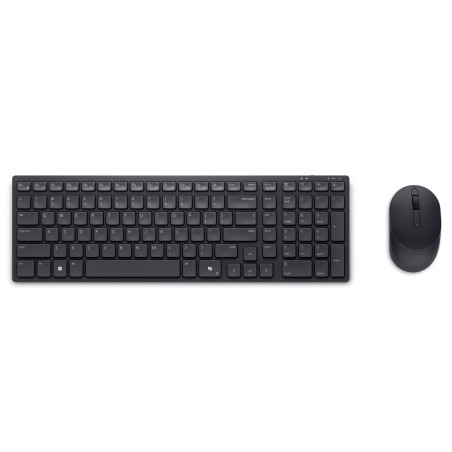 Dell Silent Keyboard and Mouse | KM555 | Keyboard and Mouse Set | Wireless | Lithuanian (QWERTY) | Black | 2.4 GHz, Bluetooth 5.