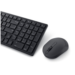 Dell Silent Keyboard and Mouse | KM555 | Keyboard and Mouse Set | Wireless | Lithuanian (QWERTY) | Black | 2.4 GHz, Bluetooth 5.