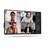 Dell P5525QC | 55 " | IPS | 4K UHD | 16:9 | 60 Hz | 8 ms | 3840x 2160 pixels | 400 cd/m | HDMI ports quantity 2