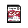 Kingston | Canvas React Plus | 256 GB | SD | Flash memory class 10