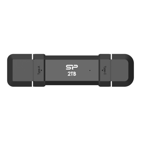 Silicon Power Portable External SSD | DS72 | 1000 GB | USB Type-A, USB Type-C 3.2 Gen 2 | Black