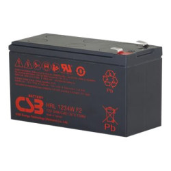 CSB Battery Battery 12V 9Ah 34W Pb F2 | HRL1234W