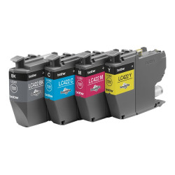 Brother LC422VAL | Ink Cartridge | Black, Cyan, Magenta, Yellow