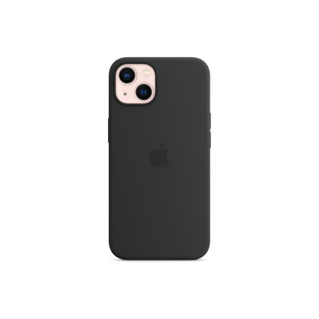 Apple iPhone 13 Silicone Case with MagSafe - Midnight | Apple