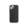 Apple iPhone 13 Silicone Case with MagSafe - Midnight | Apple