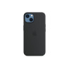 Apple iPhone 13 Silicone Case with MagSafe - Midnight | Apple