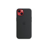 Apple iPhone 13 Silicone Case with MagSafe - Midnight | Apple