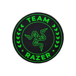 Razer Team Razer Floor Mat 100% Recycled Polyester Velvet/100% Recycled Non-woven Fabric | Floor Rug | Black/Green