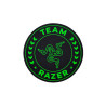 Razer Team Razer Floor Mat 100% Recycled Polyester Velvet/100% Recycled Non-woven Fabric | Floor Rug | Black/Green