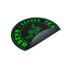 Razer Team Razer Floor Mat 100% Recycled Polyester Velvet/100% Recycled Non-woven Fabric | Floor Rug | Black/Green
