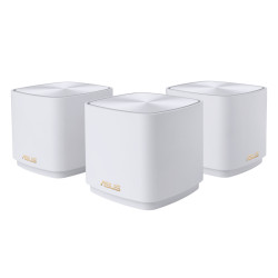 ZenWiFi XD4 Plus (W-3-PK) Wireless-AX1800 (3-pack) | 802.11ax | 1201+574 Mbit/s | 10/100/1000 Mbit/s | Ethernet LAN (RJ-45) port