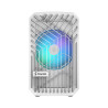 Fractal Design | Torrent Nano RGB White TG clear tint | Side window | White TG clear tint | Power supply included No | ATX