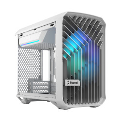 Fractal Design | Torrent Nano RGB White TG clear tint | Side window | White TG clear tint | Power supply included No | ATX