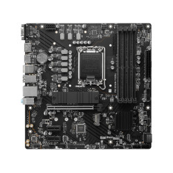 MSI | PRO B760M-P DDR4 | Processor family Intel | Processor socket LGA1700 | DDR4 DIMM | Memory slots 4 | Supported hard disk dr