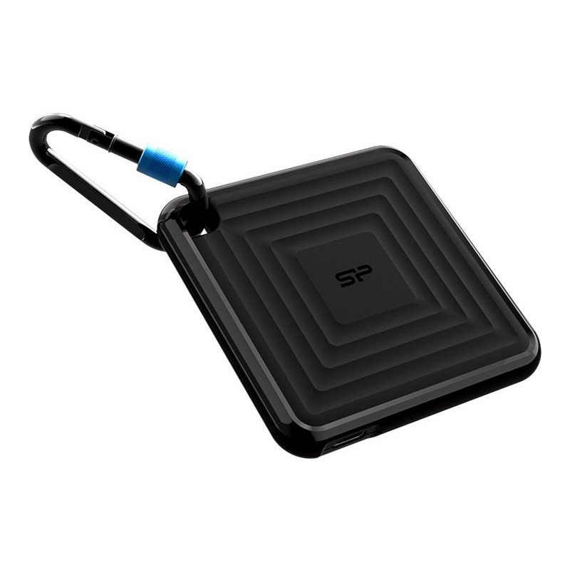 Silicon Power | Portable SSD | PC60 | 256 GB | Solid-state drive interface USB 3.2 Gen 2 | Read speed 540 MB/s | Write speed 500