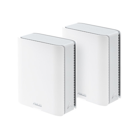 Asus | Tri-band WiFi 7 Smart AiMesh Extendable Router | ZenWiFi BT8 (2pk) | 802.11be | 14000 Mbit/s | Ethernet LAN (RJ-45) ports