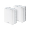 Asus | Tri-band WiFi 7 Smart AiMesh Extendable Router | ZenWiFi BT8 (2pk) | 802.11be | 14000 Mbit/s | Ethernet LAN (RJ-45) ports