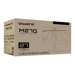Gigabyte | Gaming Monitor | M27Q-EK | 27 " | IPS | QHD | 170 Hz | 0.5 ms | 2 560 x 1440 pixels | 3 50 cd/m | HDMI ports quantity