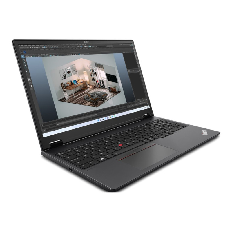 Lenovo ThinkPad P16v | Black | 16 " | IPS | WUXGA | 1920 x 1200 pixels | Anti-glare | Intel Core U7 | 155H | 32 GB | SO-DIMM DDR