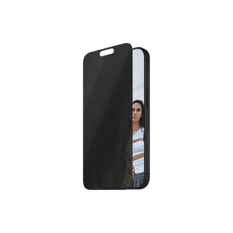 PanzerGlass Screen protector | Apple | iPhone 16 Pro Max | Glass | Black | Ultra-Wide Fit