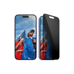 PanzerGlass Screen protector | Apple | iPhone 16/iPhone 15 | Glass | Black | Ultra-Wide Fit