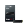 Samsung 9100 PRO | 4000 GB | SSD form factor M.2 2280 | Solid-state drive interface PCIe 5.0x4 | Read speed 14800 MB/s | Write s
