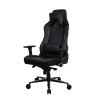 Arozzi Frame material: Metal Wheel base: Aluminium Upholstery: Soft PU | Gaming Chairs | Vernazza SoftPU | Pure Black