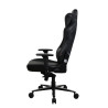 Arozzi Frame material: Metal Wheel base: Aluminium Upholstery: Soft PU | Gaming Chairs | Vernazza SoftPU | Pure Black