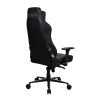 Arozzi Frame material: Metal Wheel base: Aluminium Upholstery: Soft PU | Gaming Chairs | Vernazza SoftPU | Pure Black
