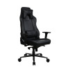 Arozzi Frame material: Metal Wheel base: Aluminium Upholstery: Soft PU | Gaming Chairs | Vernazza SoftPU | Pure Black