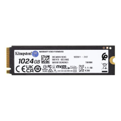 Kingston | SSD | KC3000 | 1024 GB | SSD form factor M.2 2280 | Solid-state drive interface PCIe 4.0 NVMe M.2 | Read speed 7000 M