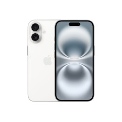 Apple iPhone 16 | White | 6.1 " | Super Retina XDR display | 2556 x 1179 pixels | A18 | Internal RAM 8 GB | 512 GB | Dual SIM | 