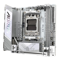 Gigabyte X870I AORUS PRO ICE | Processor family AMD | Processor socket AM5 | DDR5 SDRAM | Supported hard disk drive interfaces M