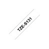 Brother | TZe-S131 Strong Adhesive Laminated Tape | Black on Clear | TZe | 8 m | 1.2 cm