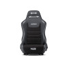 Next Level Racing | Premium PU Leather | Reclining Seat | ERS3 Elite PU Leather & Suede Edition | Black