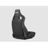 Next Level Racing | PU Leather and Suede | Reclining Seat | ERS4 Elite PU Leather & Suede Edition | Black