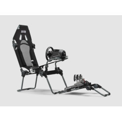 Next Level Racing | Foldable Formula and GT Cockpit | F-GT Lite Grey Edition | Grey and Black