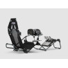 Next Level Racing | Foldable Formula and GT Cockpit | F-GT Lite Grey Edition | Grey and Black
